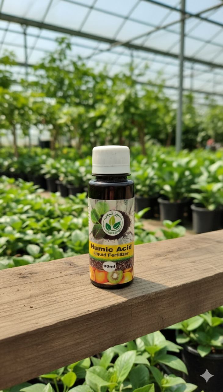 هیومیک اسید مایع ۹۰ میل جذب مواد مغذی برای گیاهان آپارتمانی | بیلچه طلا