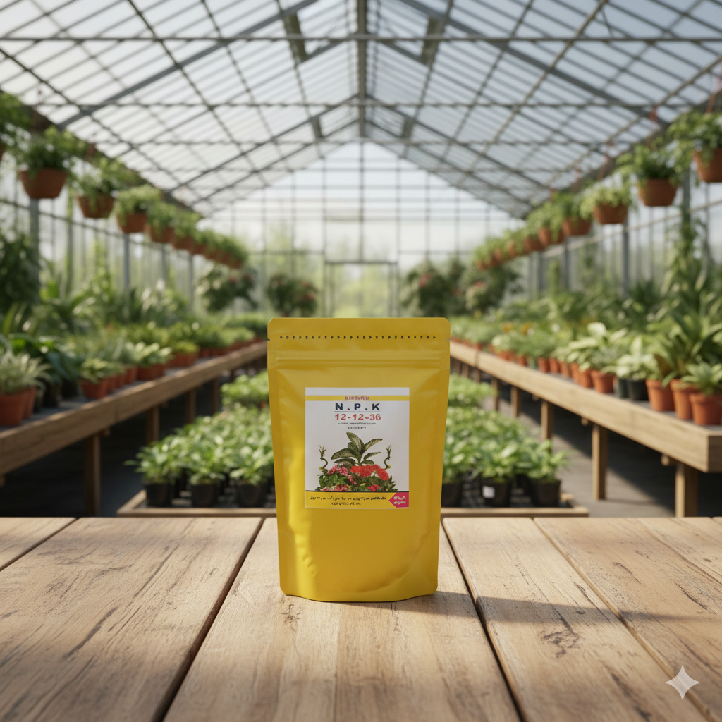 کود 36 12 12 نیم کیلویی تقویت کننده مقاومت گیاه و میوه ها | بیلچه طلا