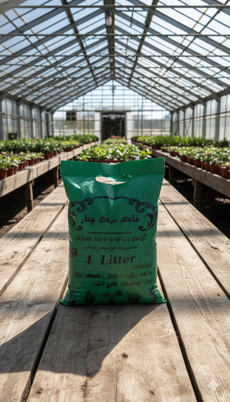 خاک برگ با کیفیت بالا مناسب برای گیاهان آپارتمانی | بیلچه طلا