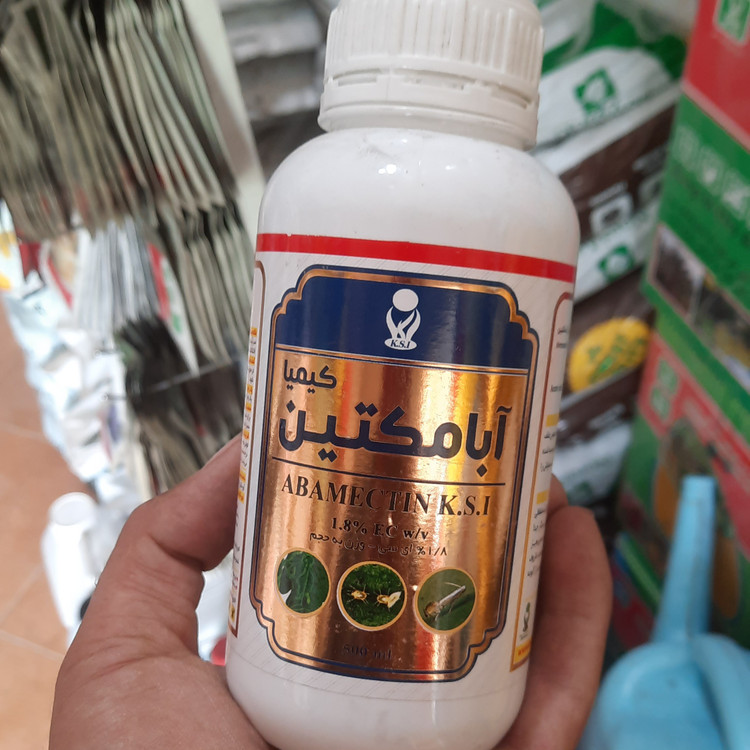 حشره کش آبامکتین ۵۰۰ میل سیستمیک تماسی گوارشی